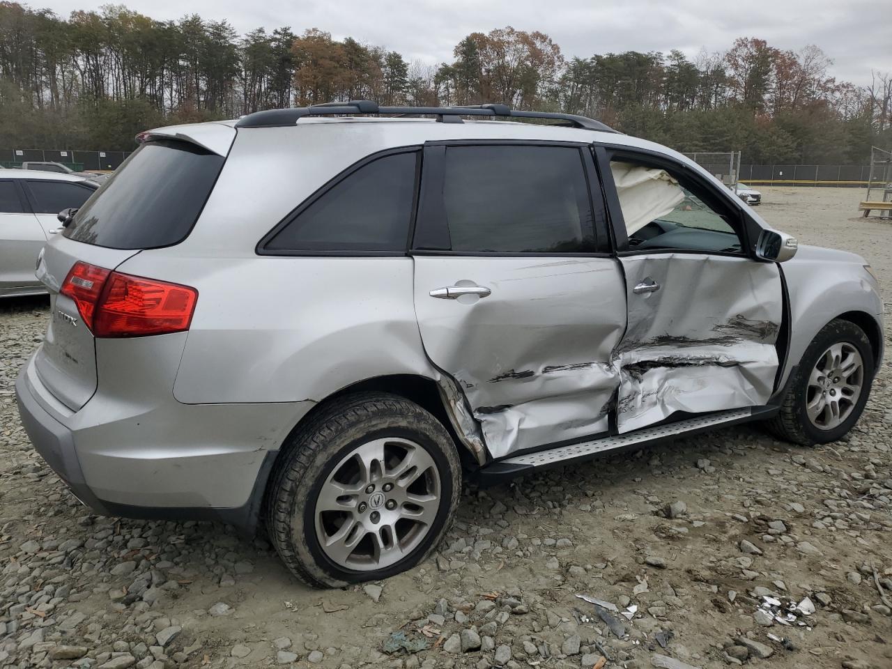 2009 Acura MDX VIN 2HNYD28699H509843 Copart auction photo, side / rear end damage thumbnail 3