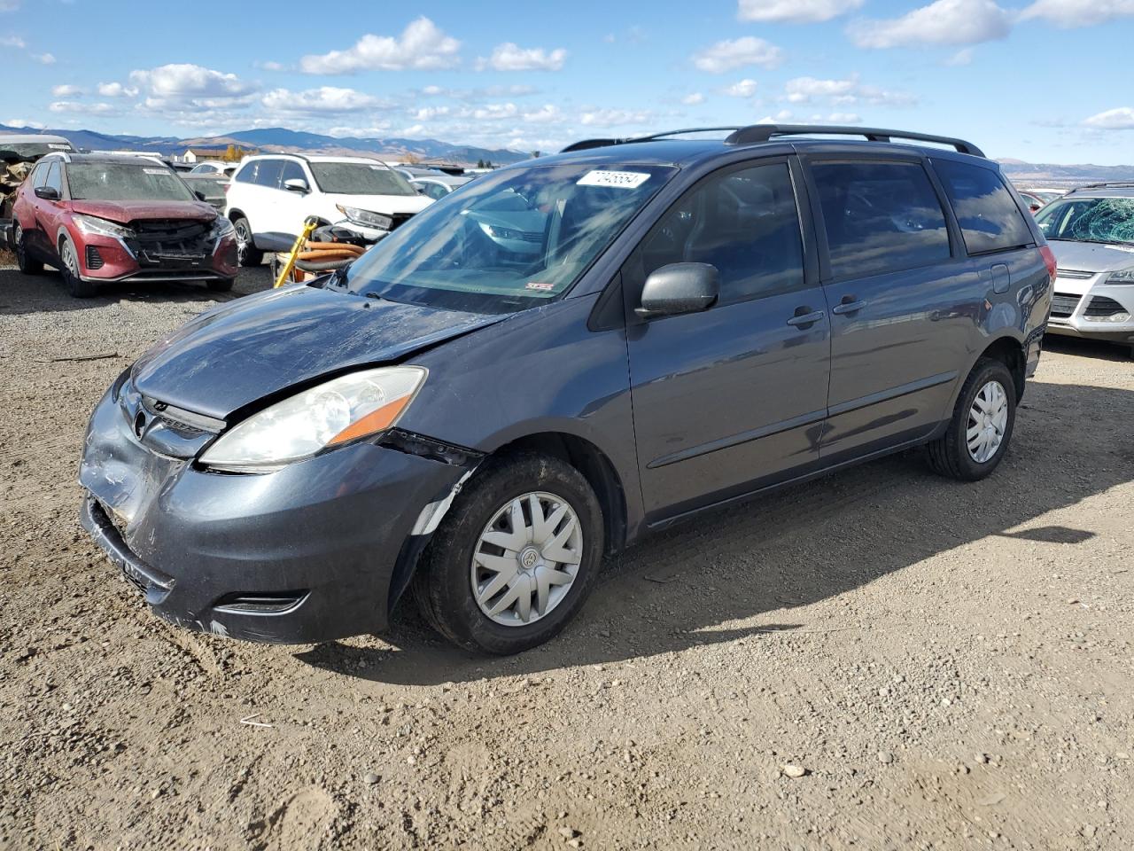 2007 Toyota Sienna VIN 5TDZK23C47S026305