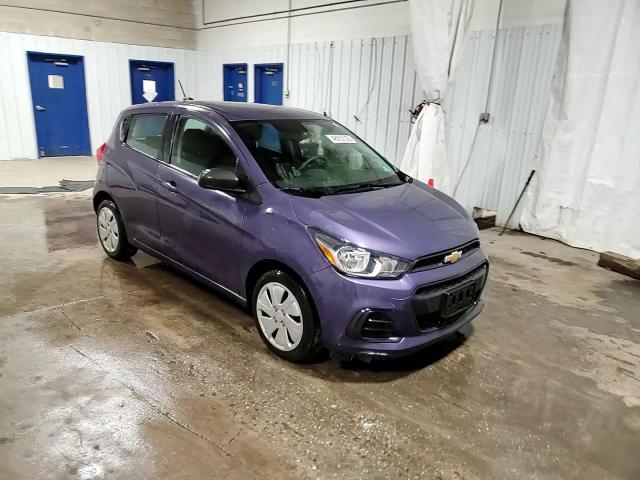 2016 Chevrolet Spark VIN KL8CB6SA1GC590808 Copart auction photo, side / front end damage thumbnail 14