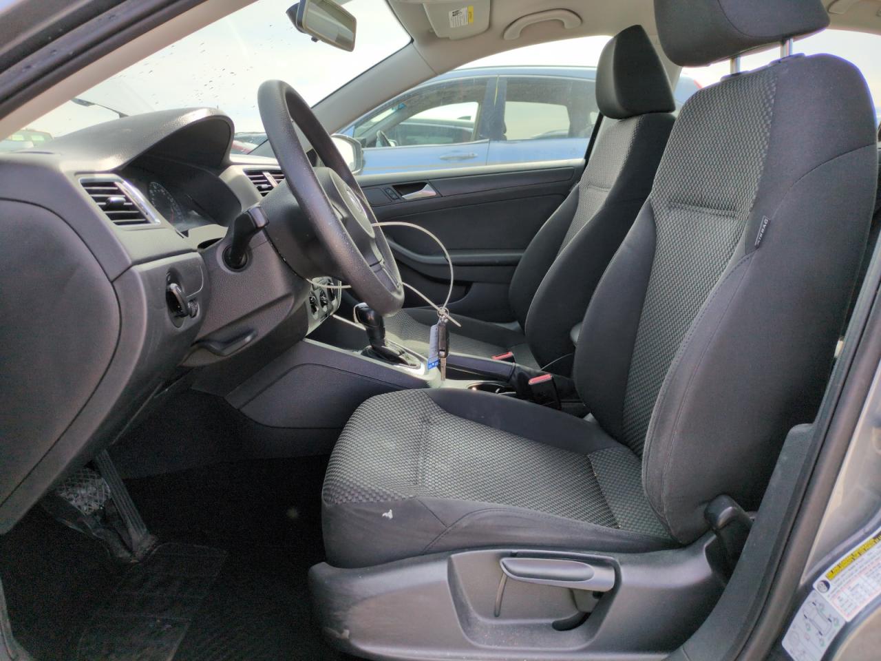 2014 Volkswagen Jetta VIN 3VW2K7AJ8EM428824 Copart auction photo, side damage thumbnail 7