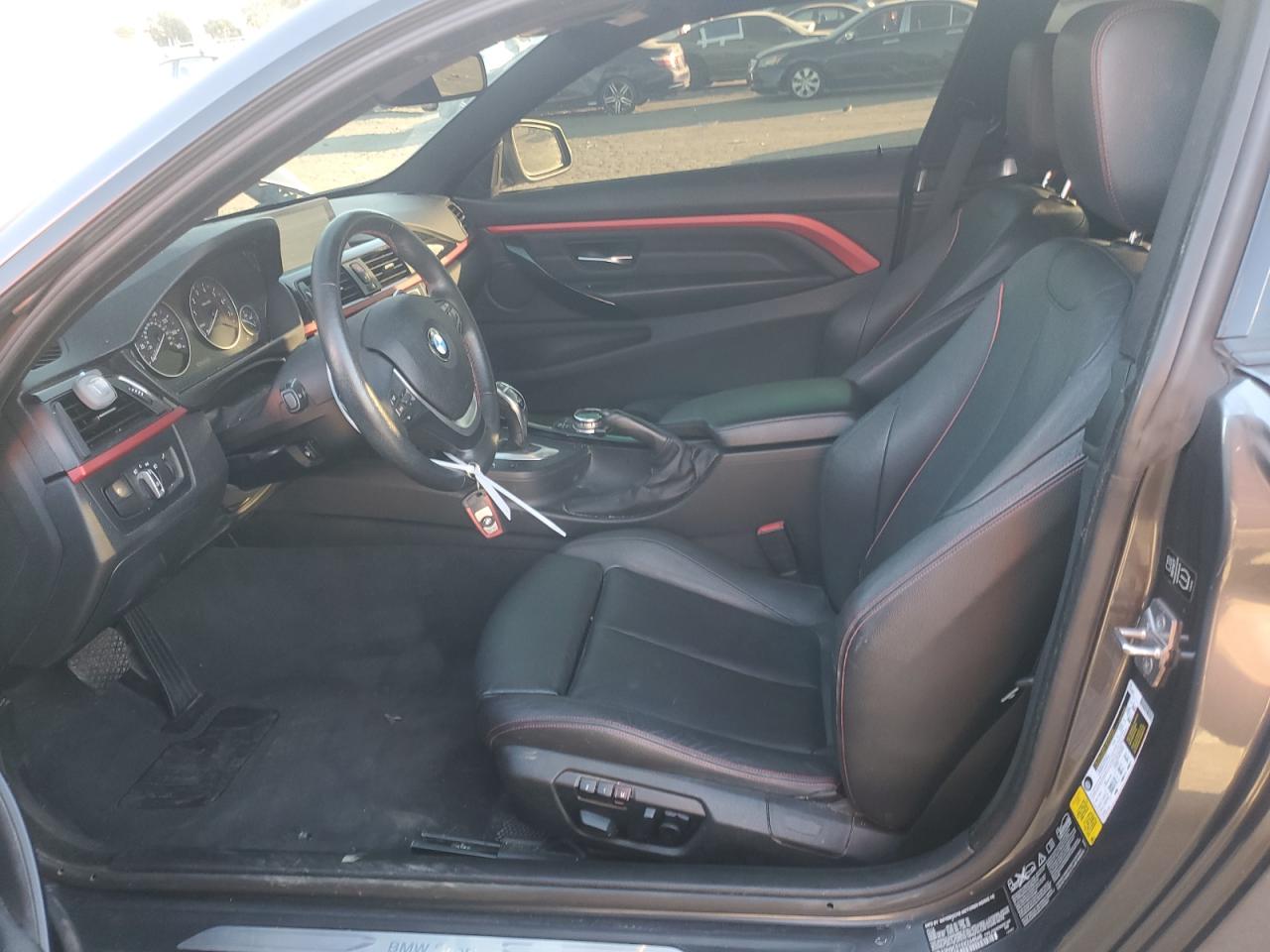 2014 BMW 4er VIN WBA3N9C51EK244646 Copart auction photo, rear end damage thumbnail 7
