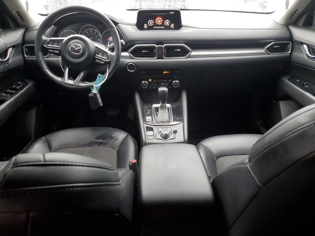 2018 Mazda CX-5 VIN JM3KFACM4J0309121 Copart auction photo, front end damage thumbnail 8