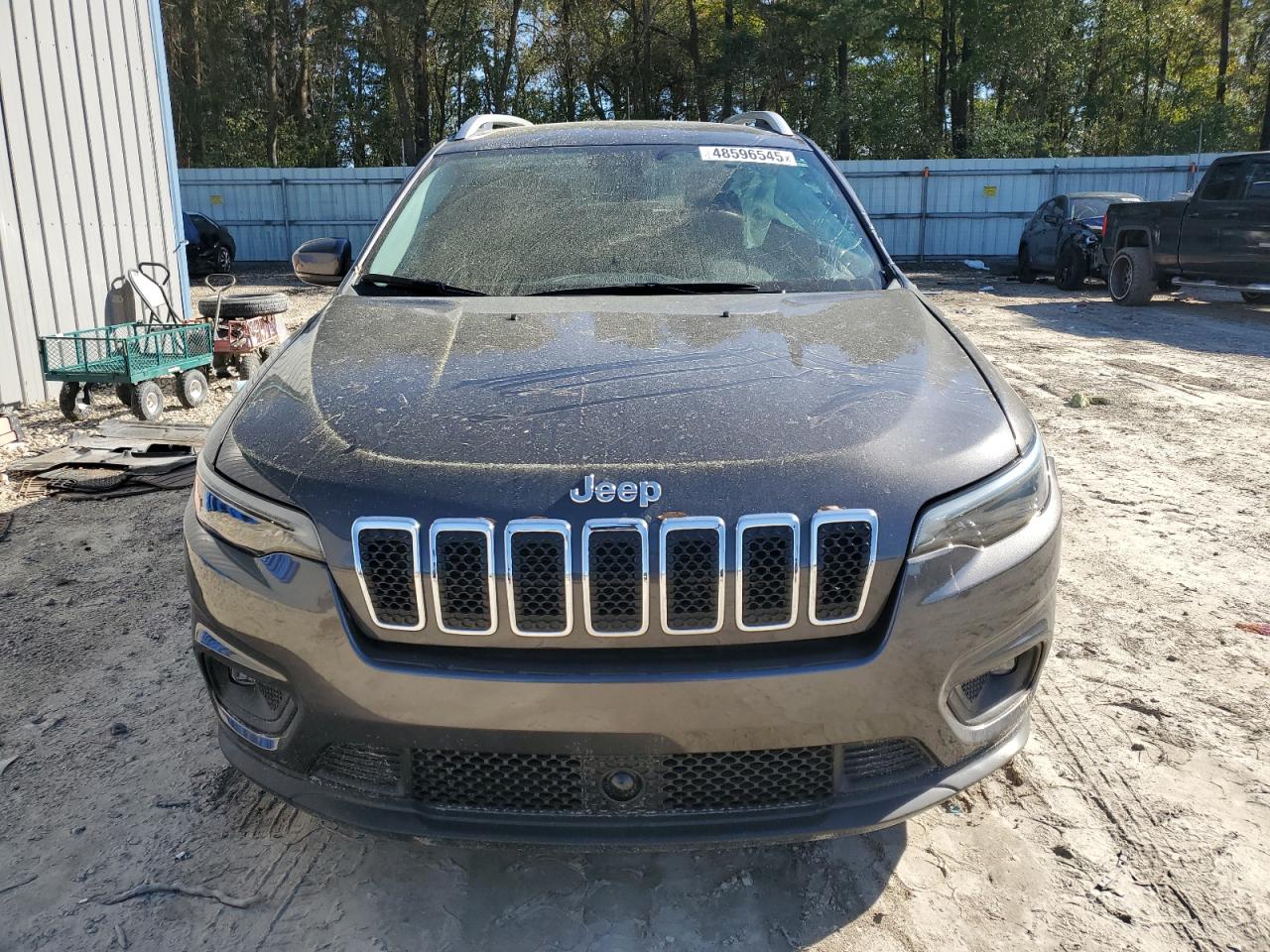 2021 Jeep Grand Cherokee VIN 1C4PJLMX2MD226981 Copart auction photo, side / front end damage thumbnail 5