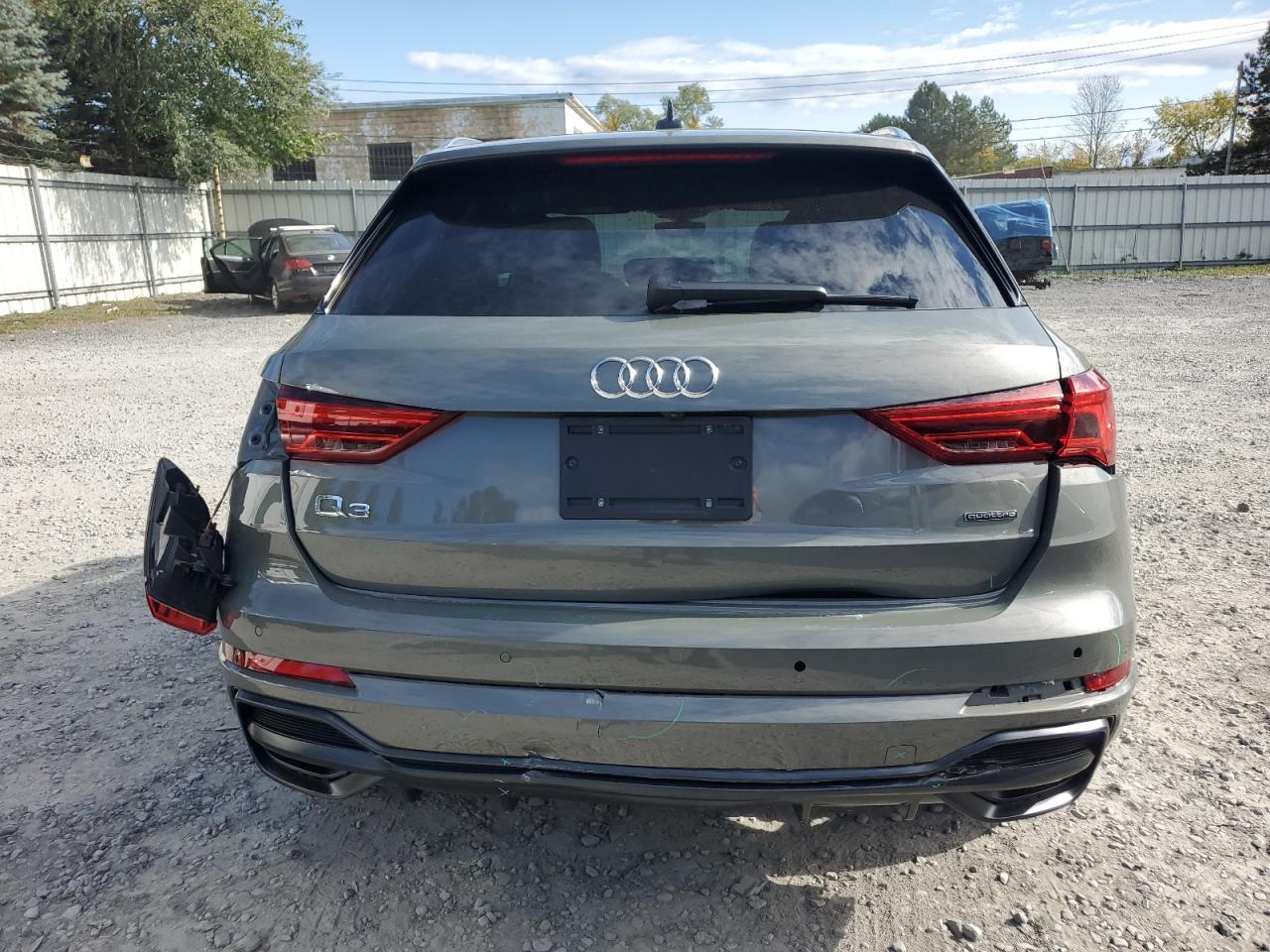 2022 Audi Q3 VIN WA1EECF36N1136364 Copart auction photo, rear end damage thumbnail 6