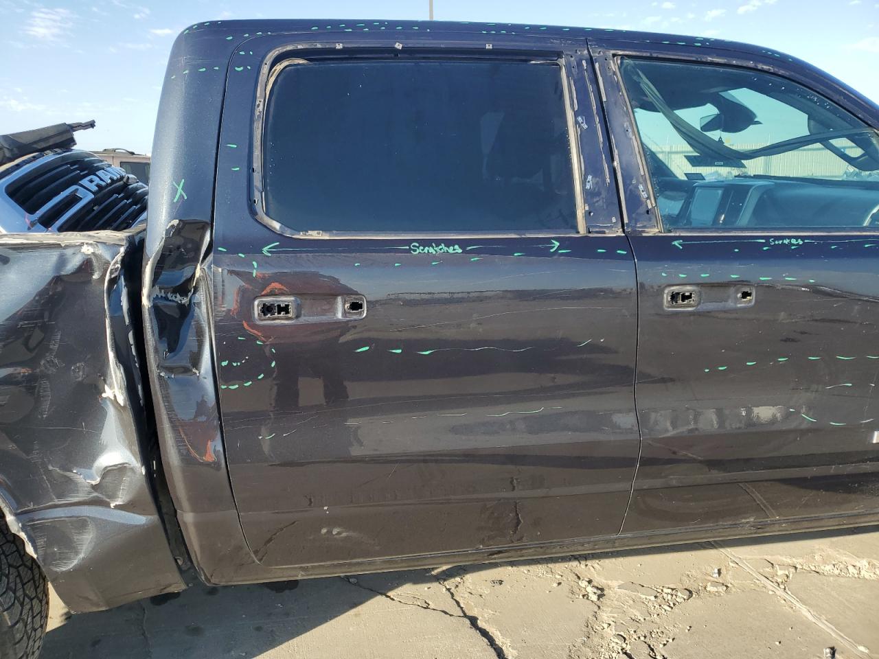 2020 RAM 1500 VIN 1C6RREFT9LN405929 Copart auction photo, all over damage thumbnail 10