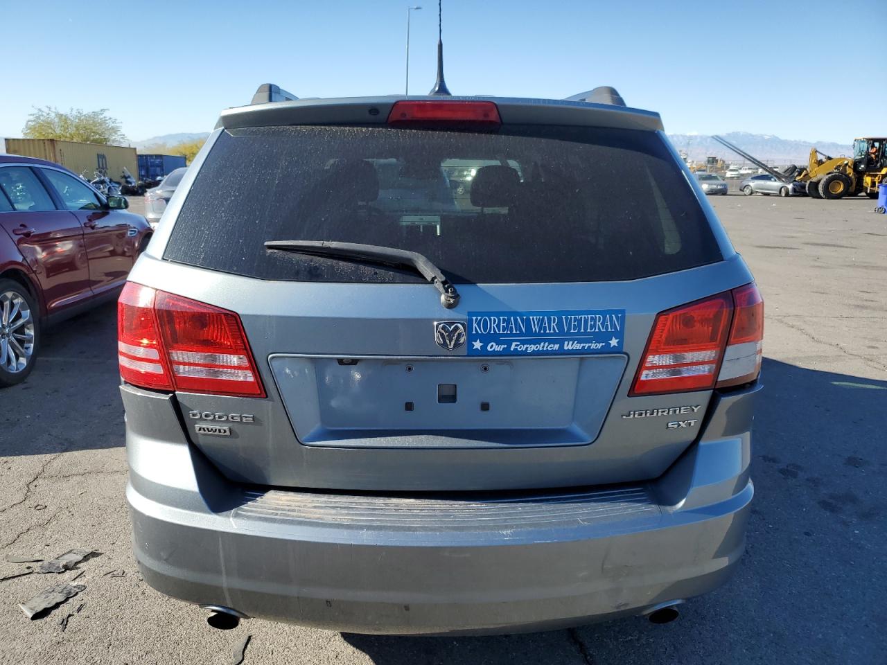 2010 Dodge Journey VIN 3D4PH5FV3AT124228 Copart auction photo, front end damage thumbnail 6