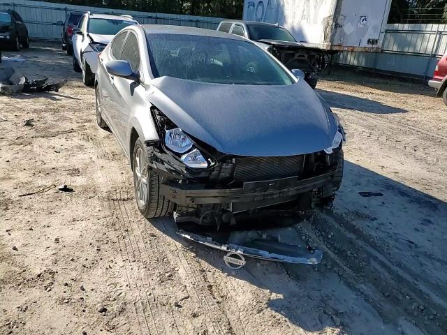 2014 Hyundai Elantra VIN KMHDH4AE3EU148232 Copart auction photo, front end damage thumbnail 11