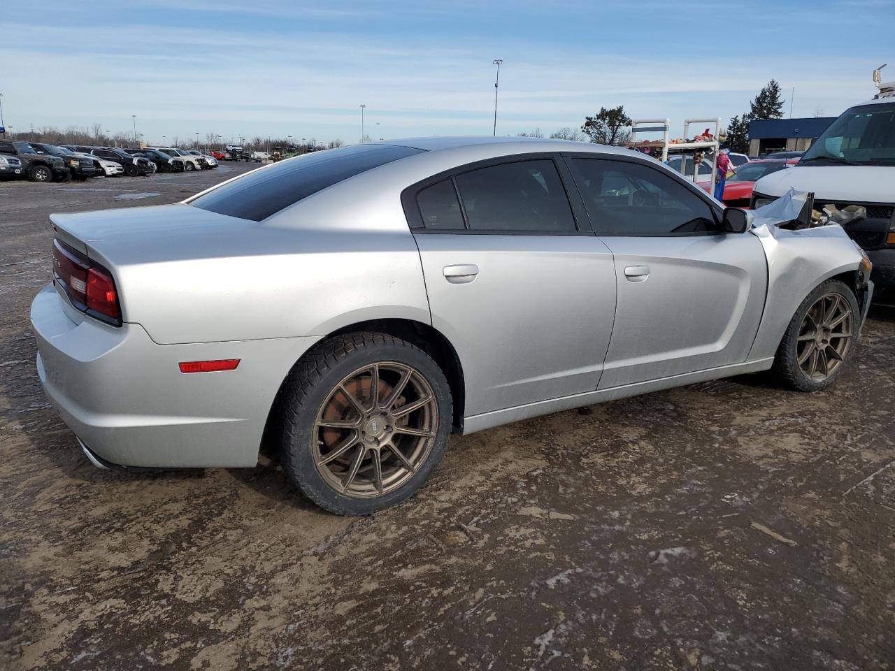 2011 Dodge Charger VIN 2B3CL1CT1BH600588 Copart auction photo, front end / mechanical damage thumbnail 3