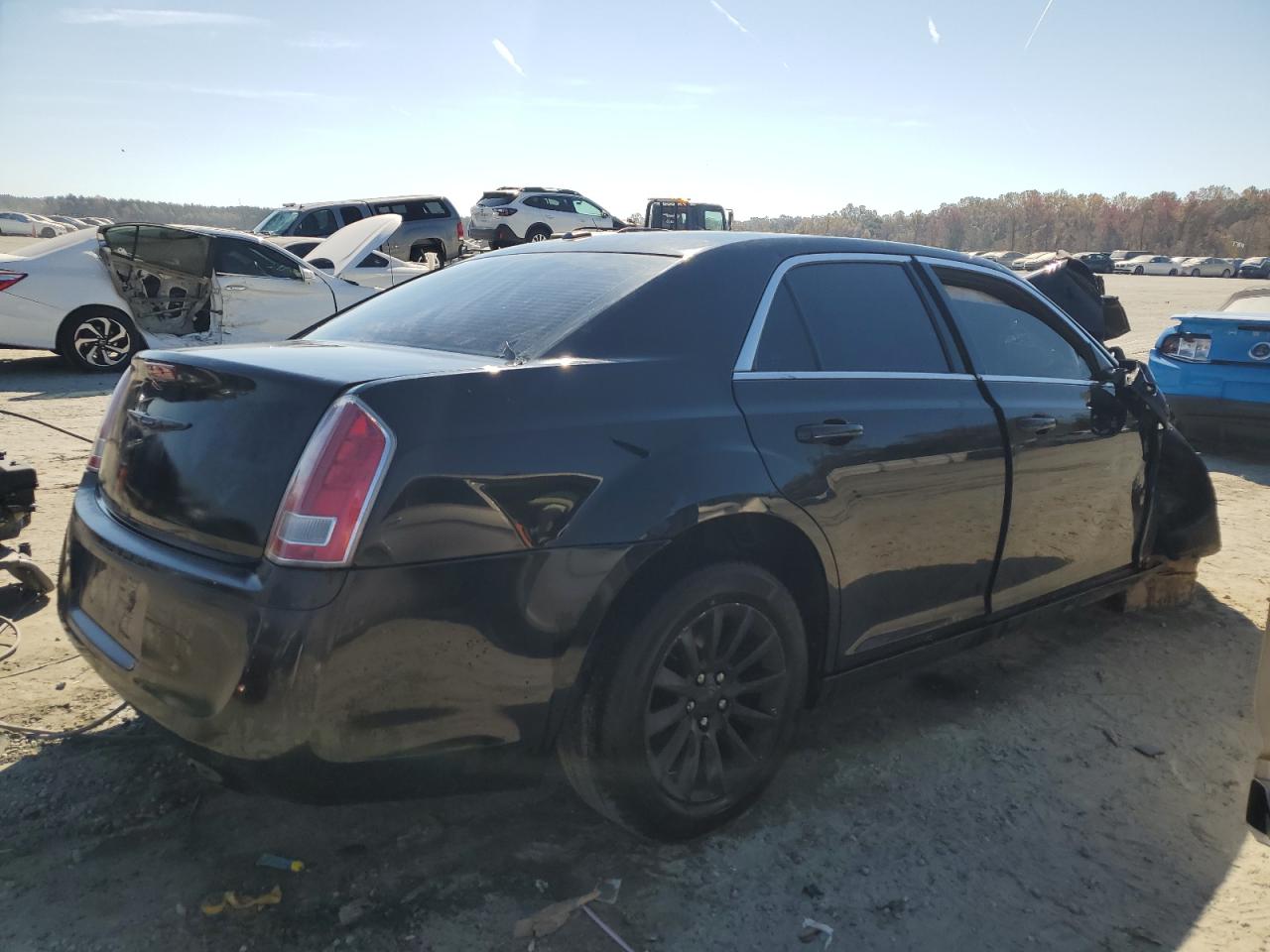 2012 Chrysler 300 VIN 2C3CCAAG9CH312358 Copart auction photo, front end damage thumbnail 3