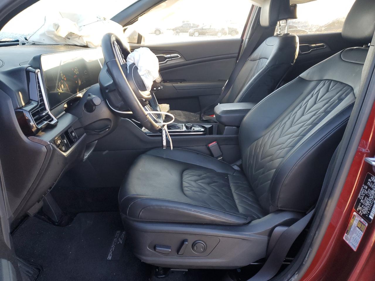 2023 KIA Sportage VIN 5XYK6CAF5PG121820 Copart auction photo, front end / minor dent/scratches damage thumbnail 7