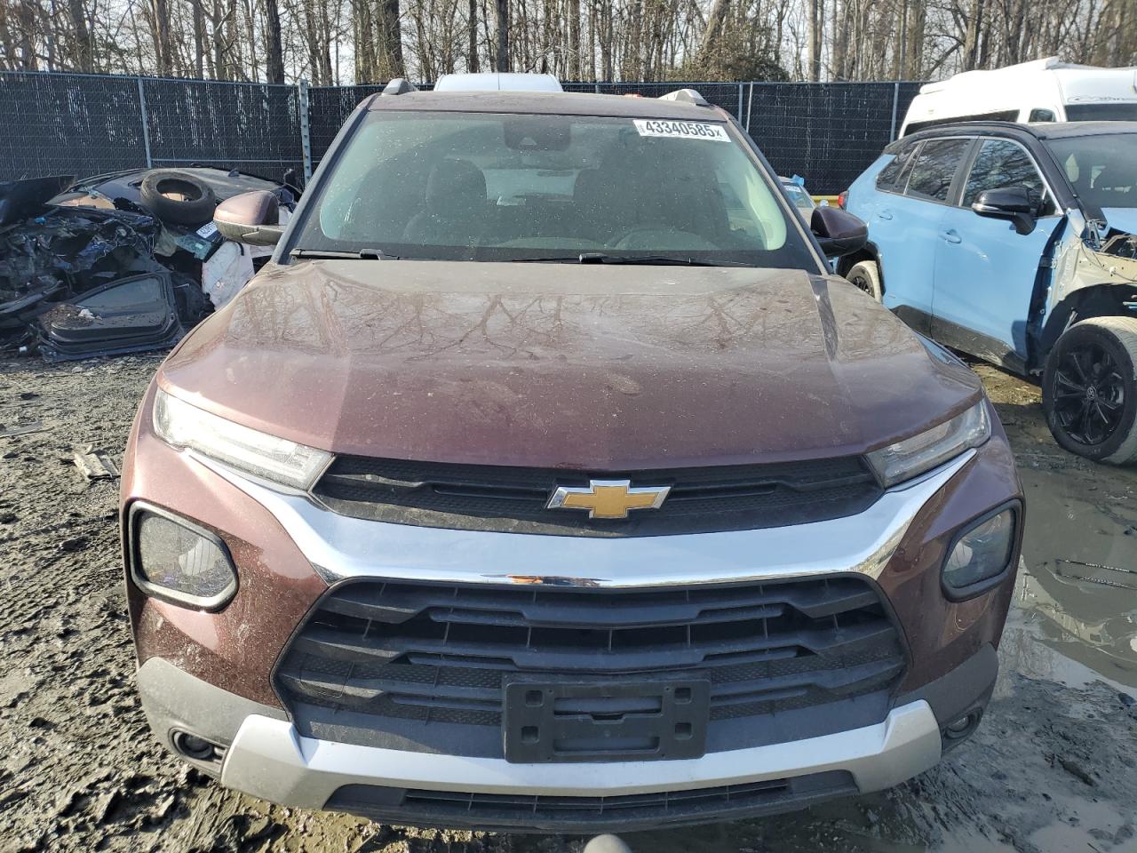 2023 Chevrolet TrailBlazer VIN KL79MPSL7PB079495 Copart auction photo, side / mechanical damage thumbnail 5