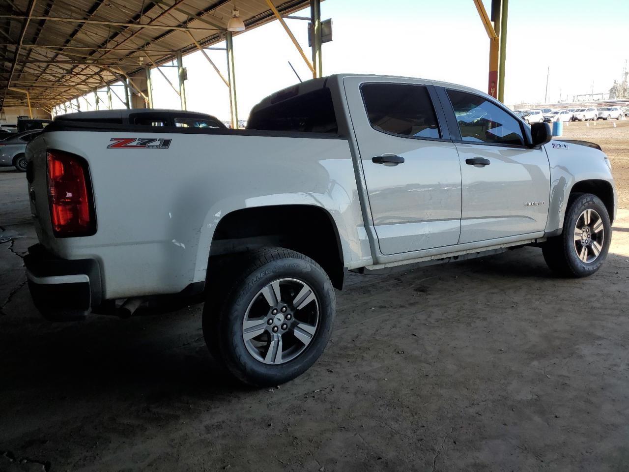 2019 Chevrolet Colorado VIN 1GCGSBEN0K1320344 Copart auction photo, undercarriage / front end damage thumbnail 3