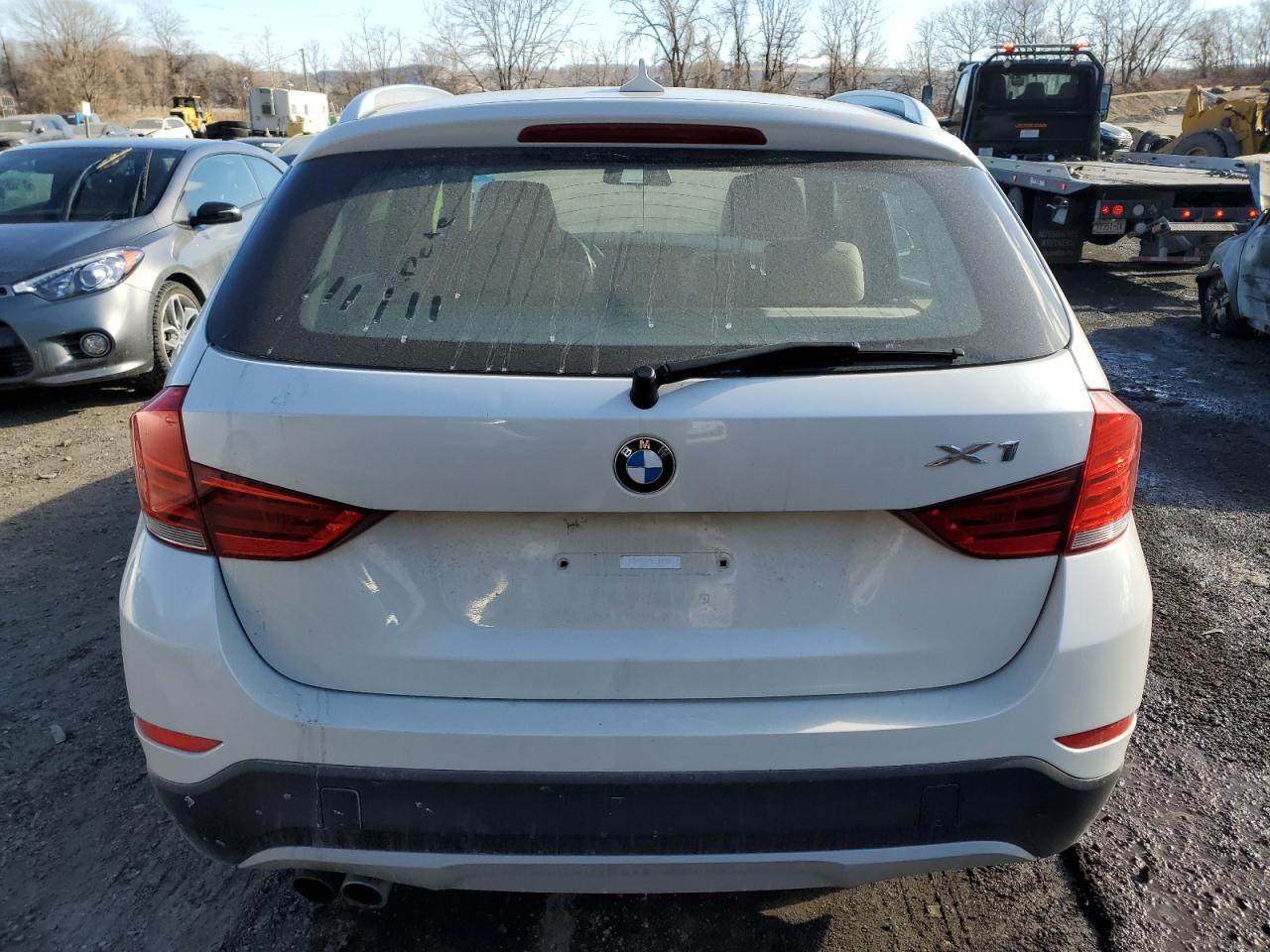 2013 BMW X1 VIN WBAVL1C59DVR84801 Copart auction photo, front end damage thumbnail 6