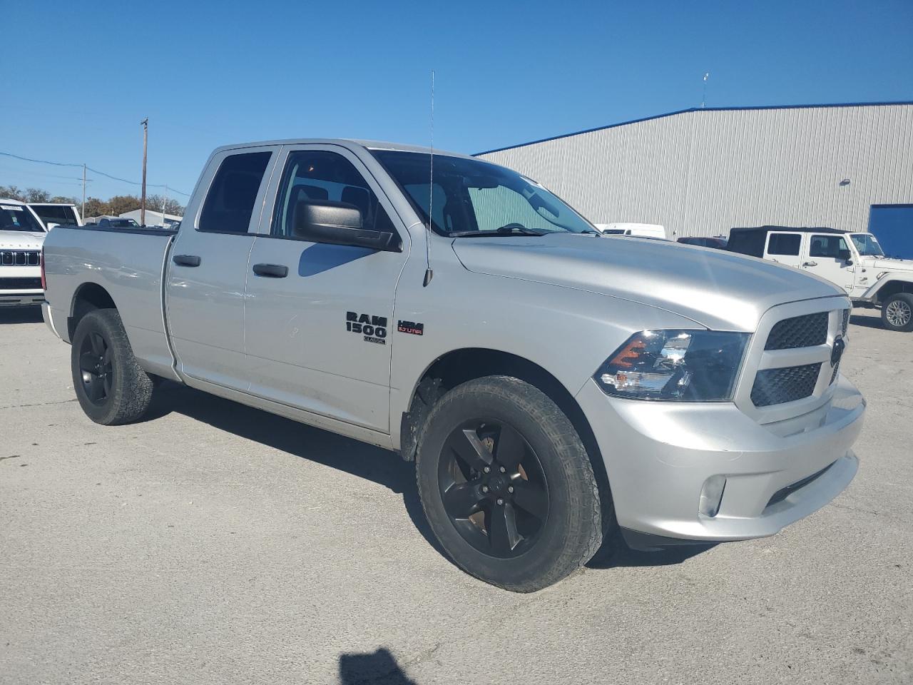 2019 RAM 1500 VIN 1C6RR7FT0KS531057 Copart auction photo, hail / rear end damage thumbnail 4