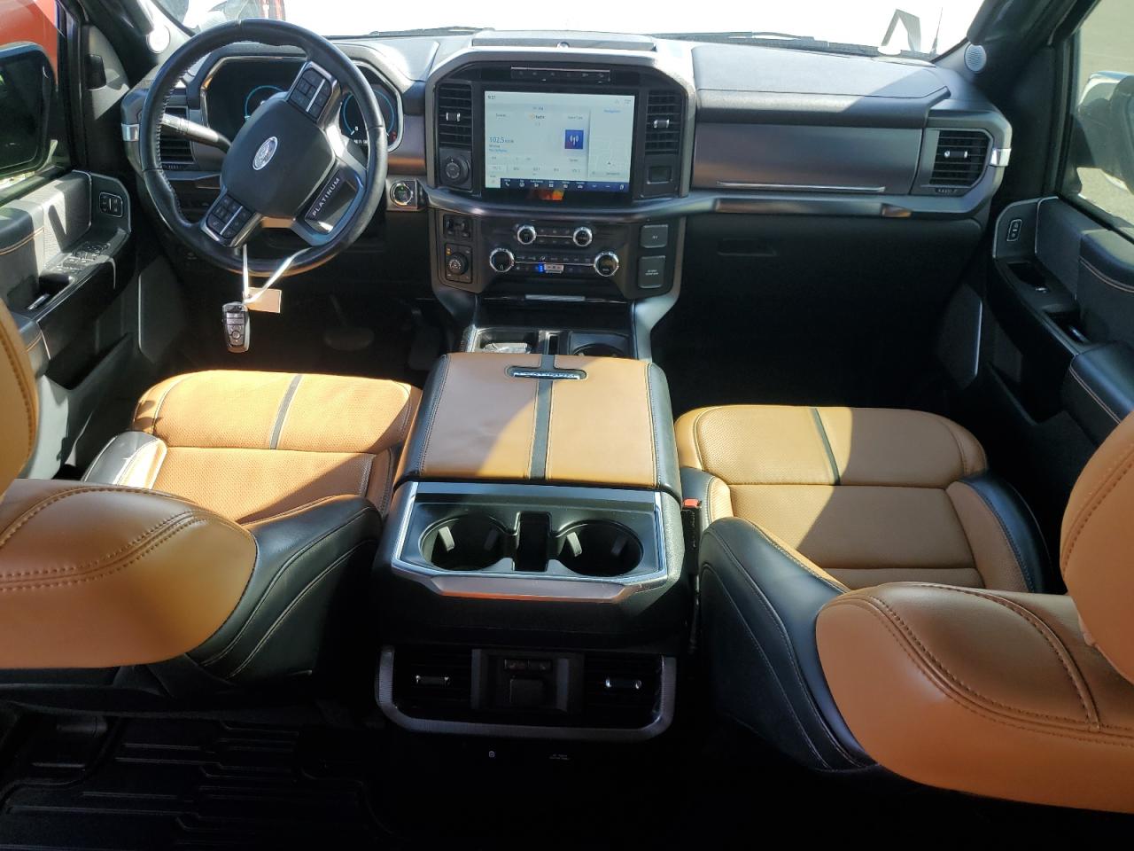 2021 Ford F-150 VIN 1FTFW1E86MFA54015 Copart auction photo, rear end damage thumbnail 8