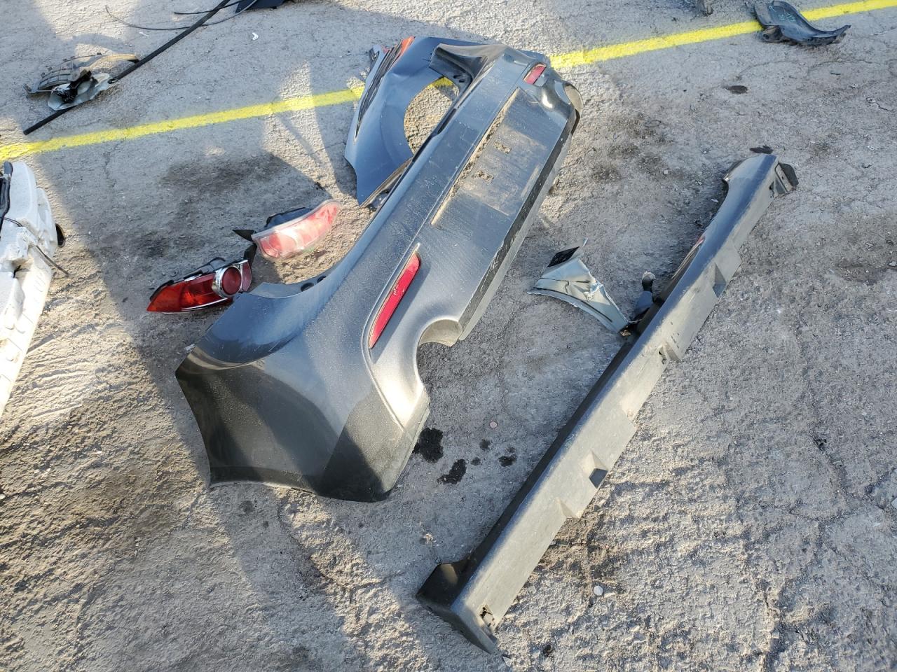 2010 Mazda 3 VIN JM1BL1H66A1214243 Copart auction photo, side / rear end damage thumbnail 12