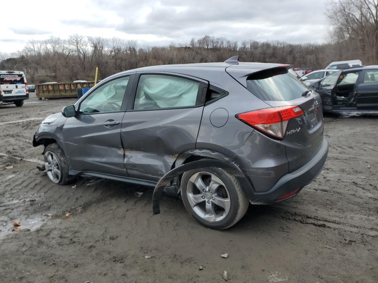 2019 Honda HR-V VIN 3CZRU6H33KG703274 Copart auction photo, all over damage thumbnail 2