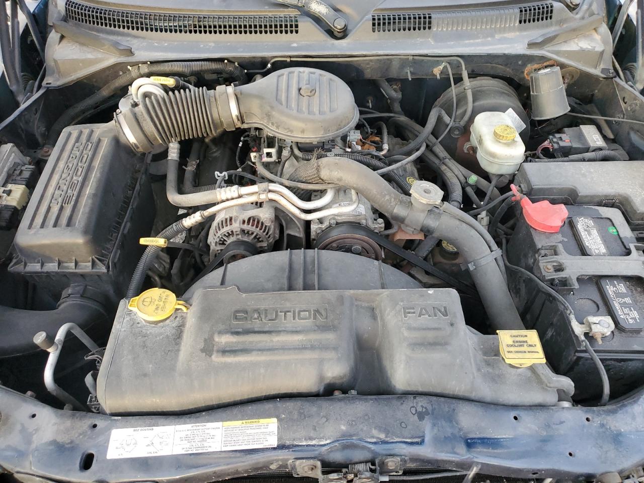 2003 Dodge Dakota VIN 1D7HL12X23S325791 Copart auction photo, rear end damage thumbnail 11