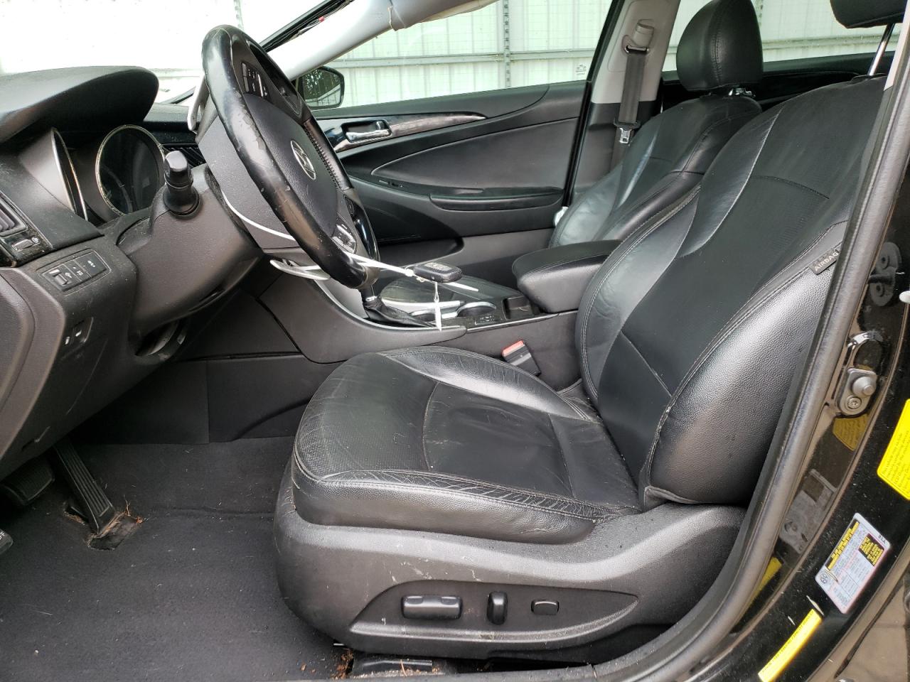 2012 Hyundai Sonata VIN 5NPEC4ABXCH447639 Copart auction photo, undercarriage / all over damage thumbnail 7
