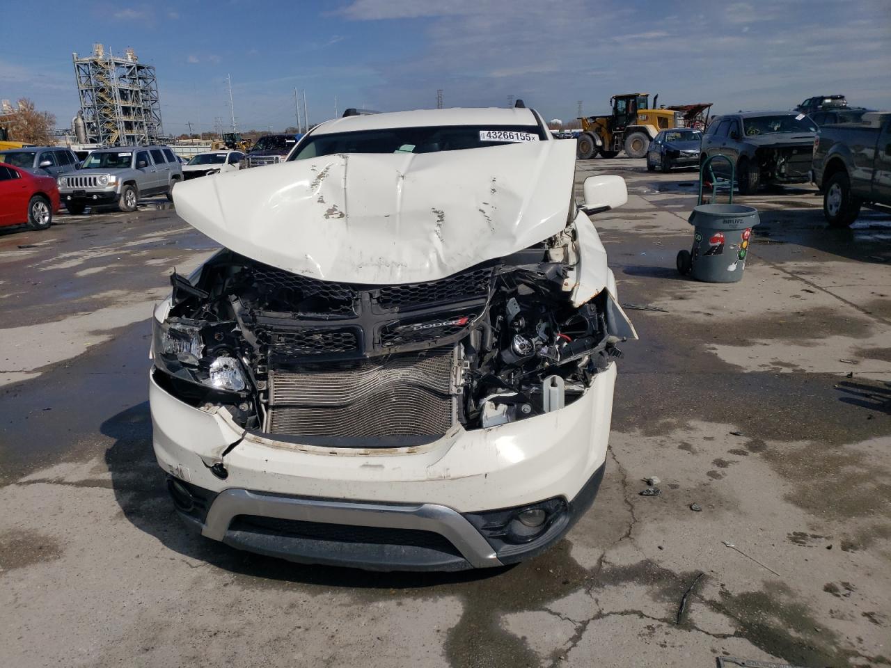 2016 Dodge Journey VIN 3C4PDCGB4GT207984 Copart auction photo, front end damage thumbnail 5