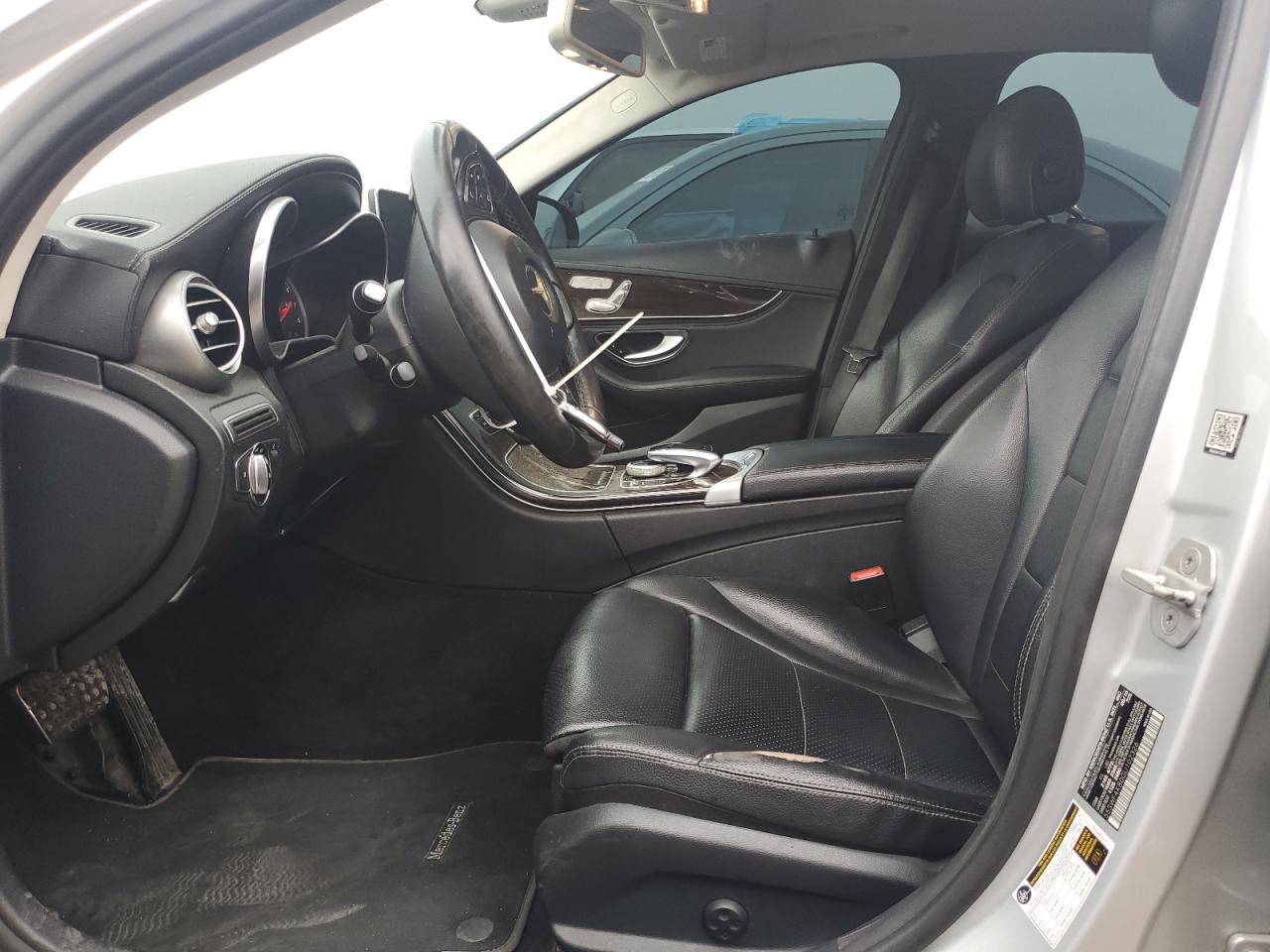 2016 Mercedes-Benz C-klasse VIN 55SWF4KB0GU102326 Copart auction photo, rear end damage thumbnail 7