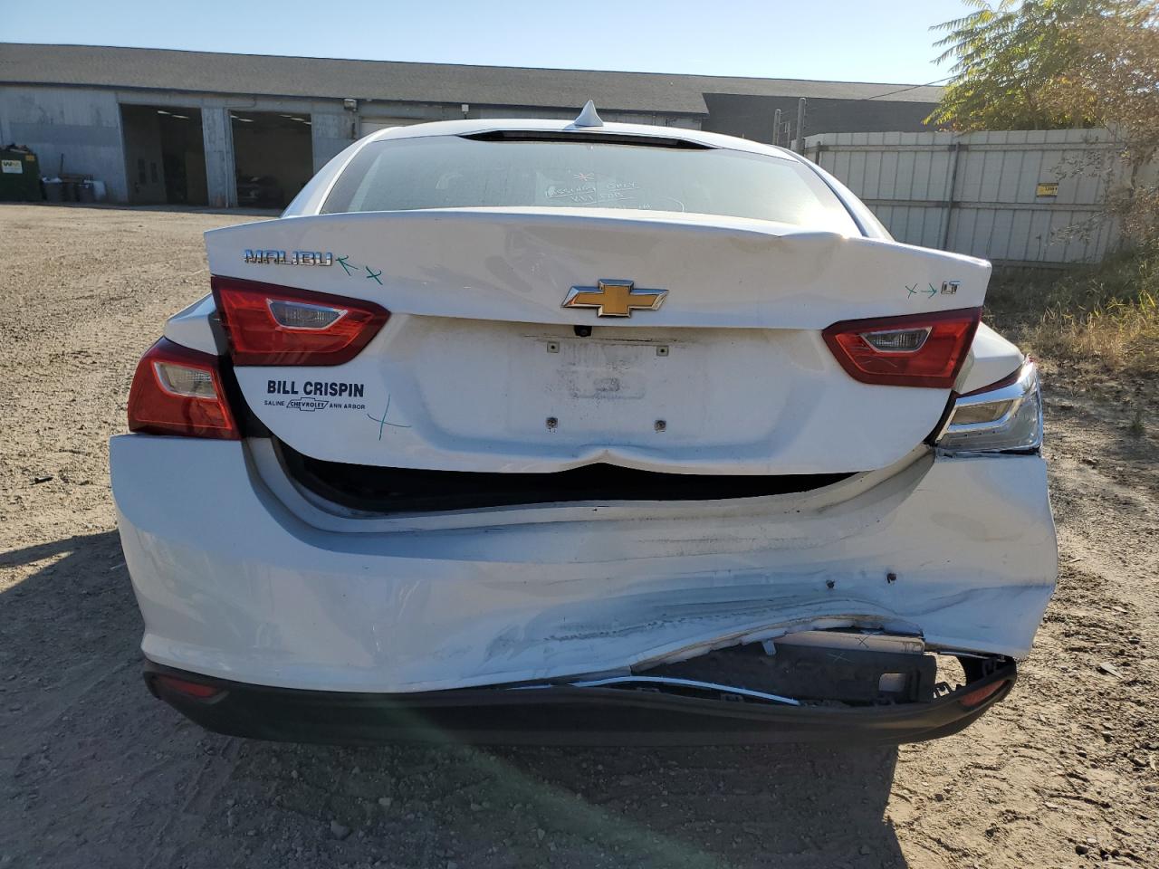 2018 Chevrolet Malibu VIN 1G1ZD5ST0JF284785 Copart auction photo, rear end / side damage thumbnail 6