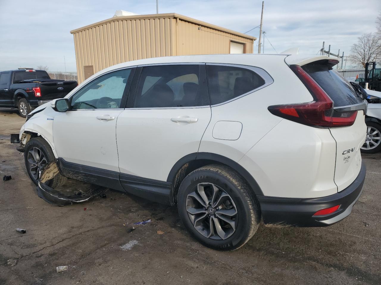 2021 Honda CR-V VIN 7FART6H53ME021566 Copart auction photo, front end damage thumbnail 2