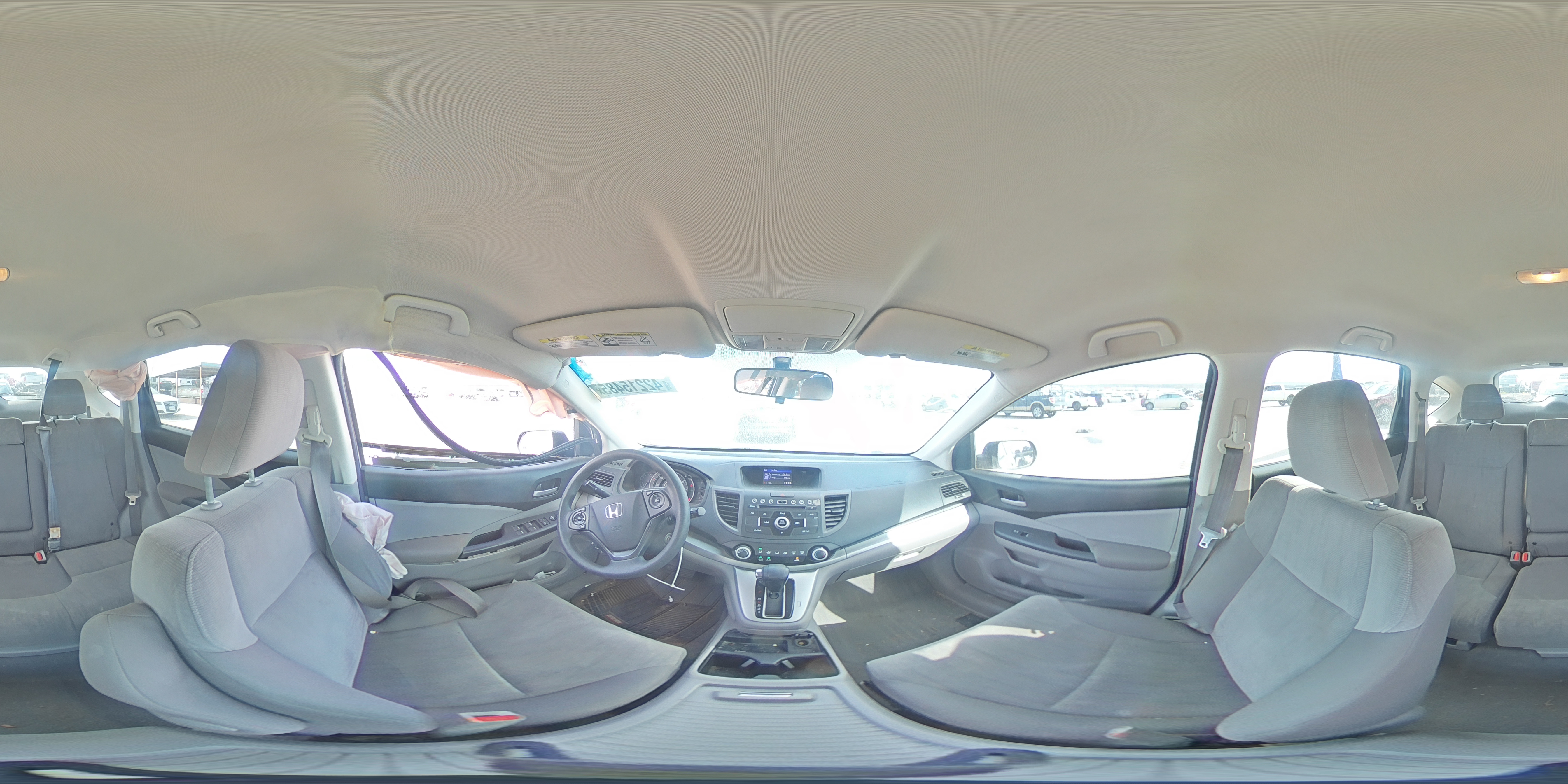 2014 Honda CR-V VIN 3CZRM3H32EG703835 Copart auction photo, side damage thumbnail 12