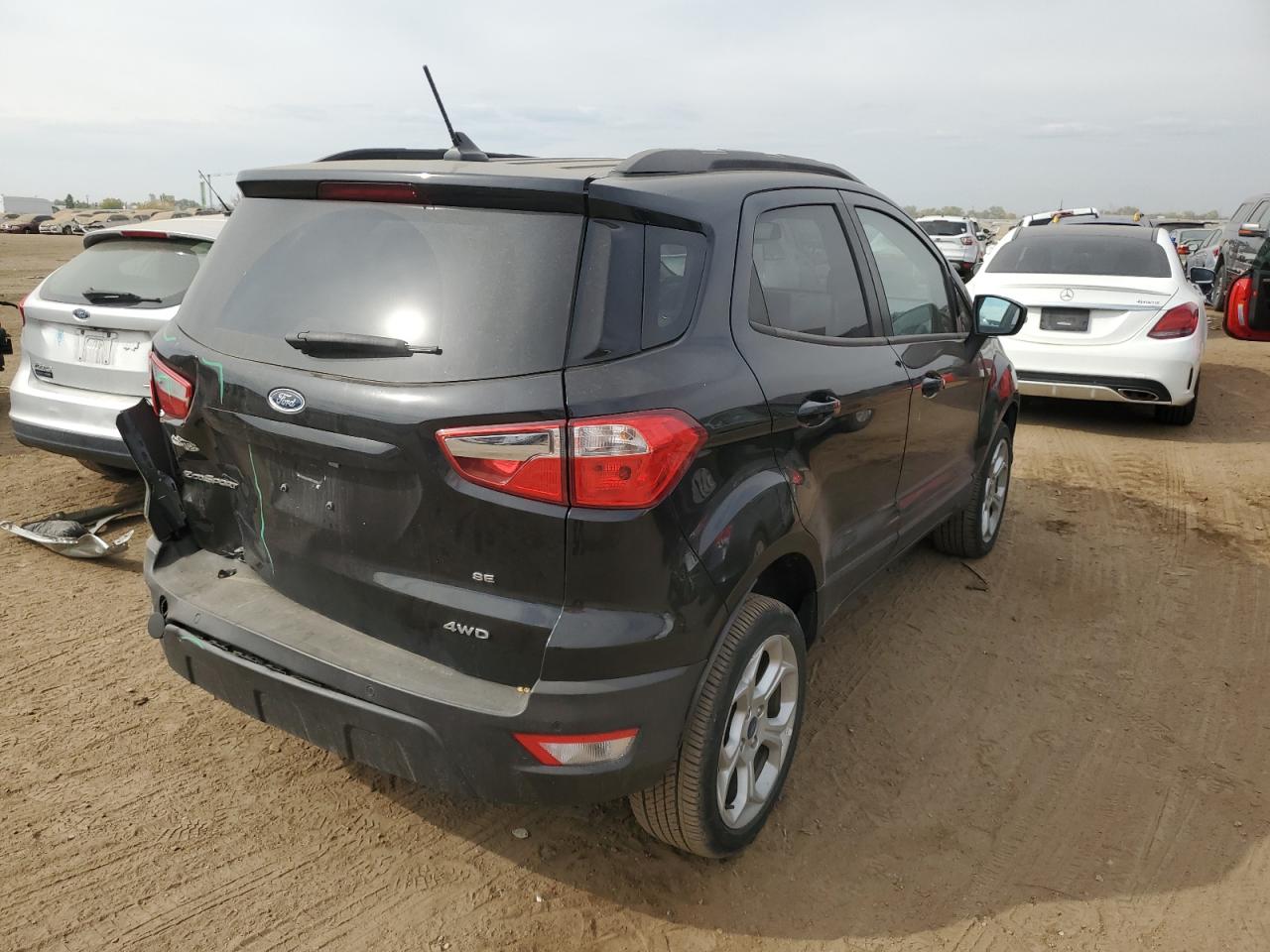 2022 Ford EcoSport VIN MAJ6S3GL5NC458764 Copart auction photo, rear end damage thumbnail 3