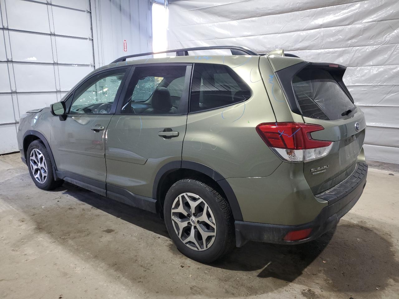 2019 Subaru Forester VIN JF2SKAGC0KH475324 Copart auction photo, top/roof / all over damage thumbnail 2