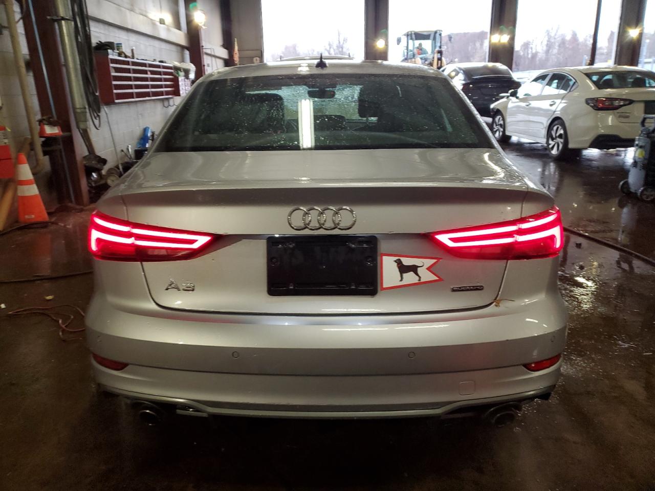 2019 Audi A3 VIN WAUJEGFF9KA082122 Copart auction photo, front end / minor dent/scratches damage thumbnail 6