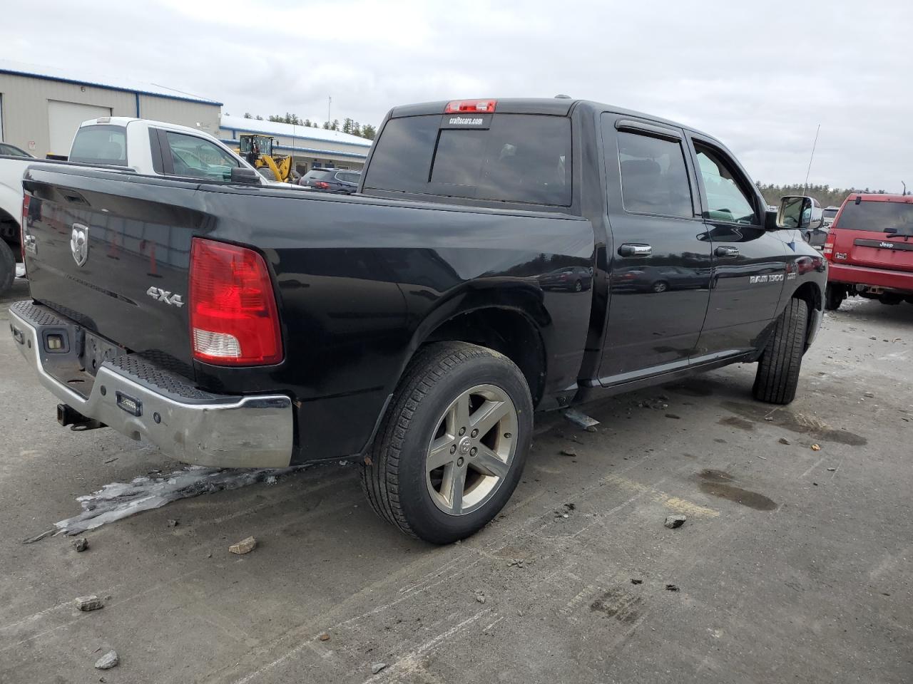 2011 Dodge RAM VIN 1D7RV1CT2BS600276 Copart auction photo, normal wear damage thumbnail 3