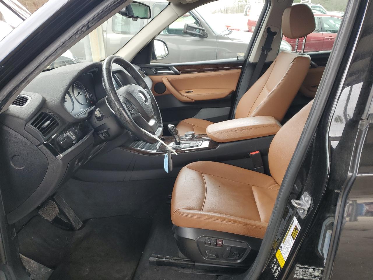 2017 BMW X3 VIN 5UXWX9C3XH0W76790 Copart auction photo, front end damage thumbnail 7
