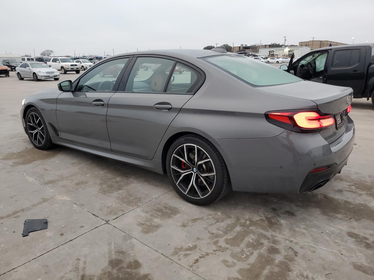 2022 BMW 5er VIN WBA53BH04NCH92365 Copart auction photo, front end damage thumbnail 2
