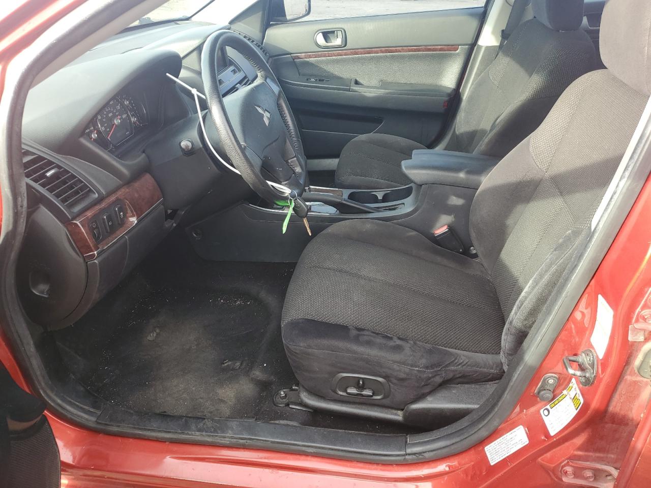2012 Mitsubishi Galant VIN 4A32B3FF0CE011794 Copart auction photo, rear end damage thumbnail 7