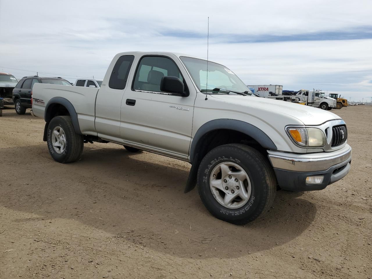 2004 Toyota Tacoma VIN 5TESN92N34Z435771 Copart auction photo, side damage thumbnail 4
