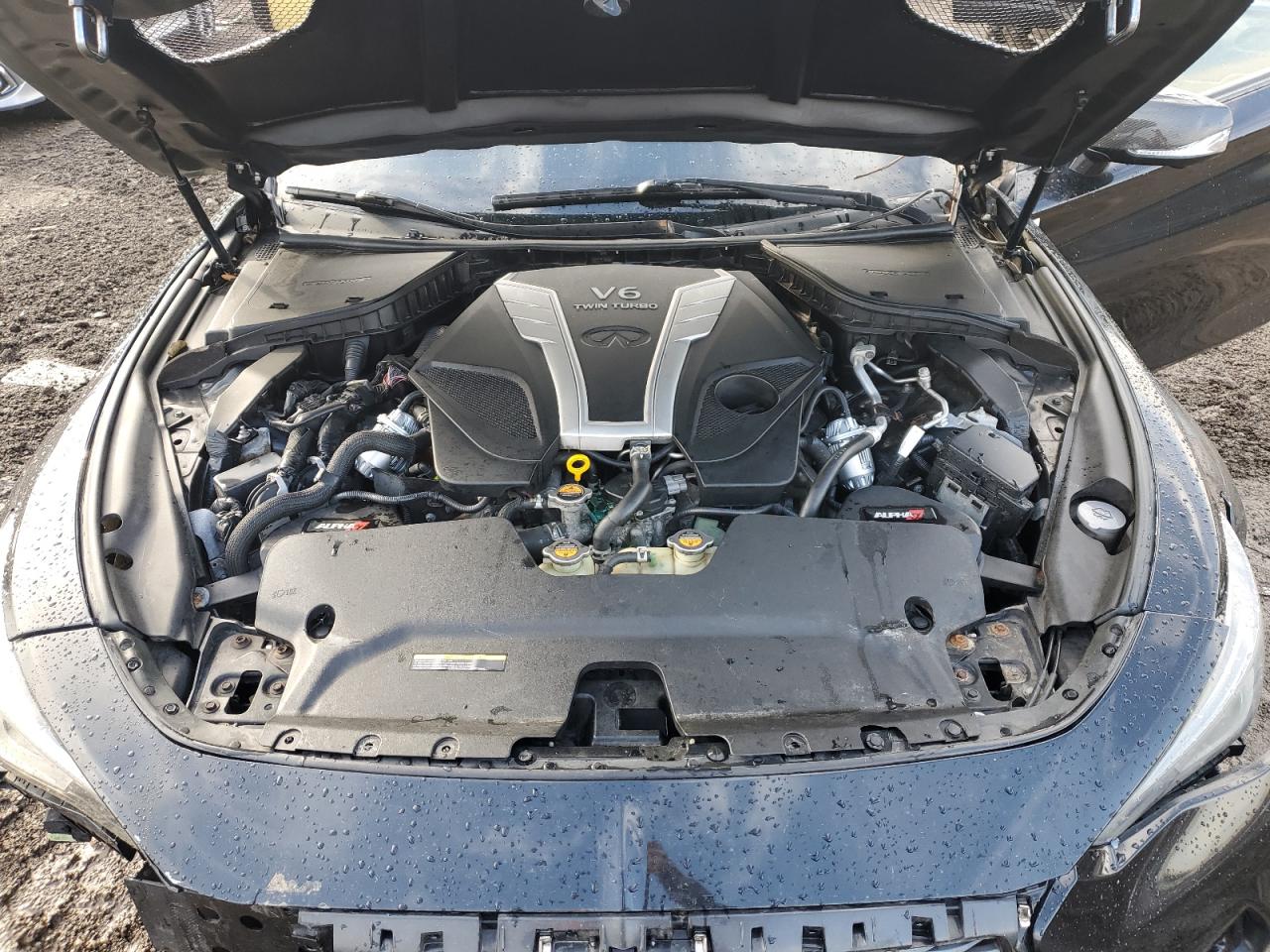 2017 Infiniti Q60 VIN JN1EV7EL6HM553388 Copart auction photo, vandalism damage thumbnail 11