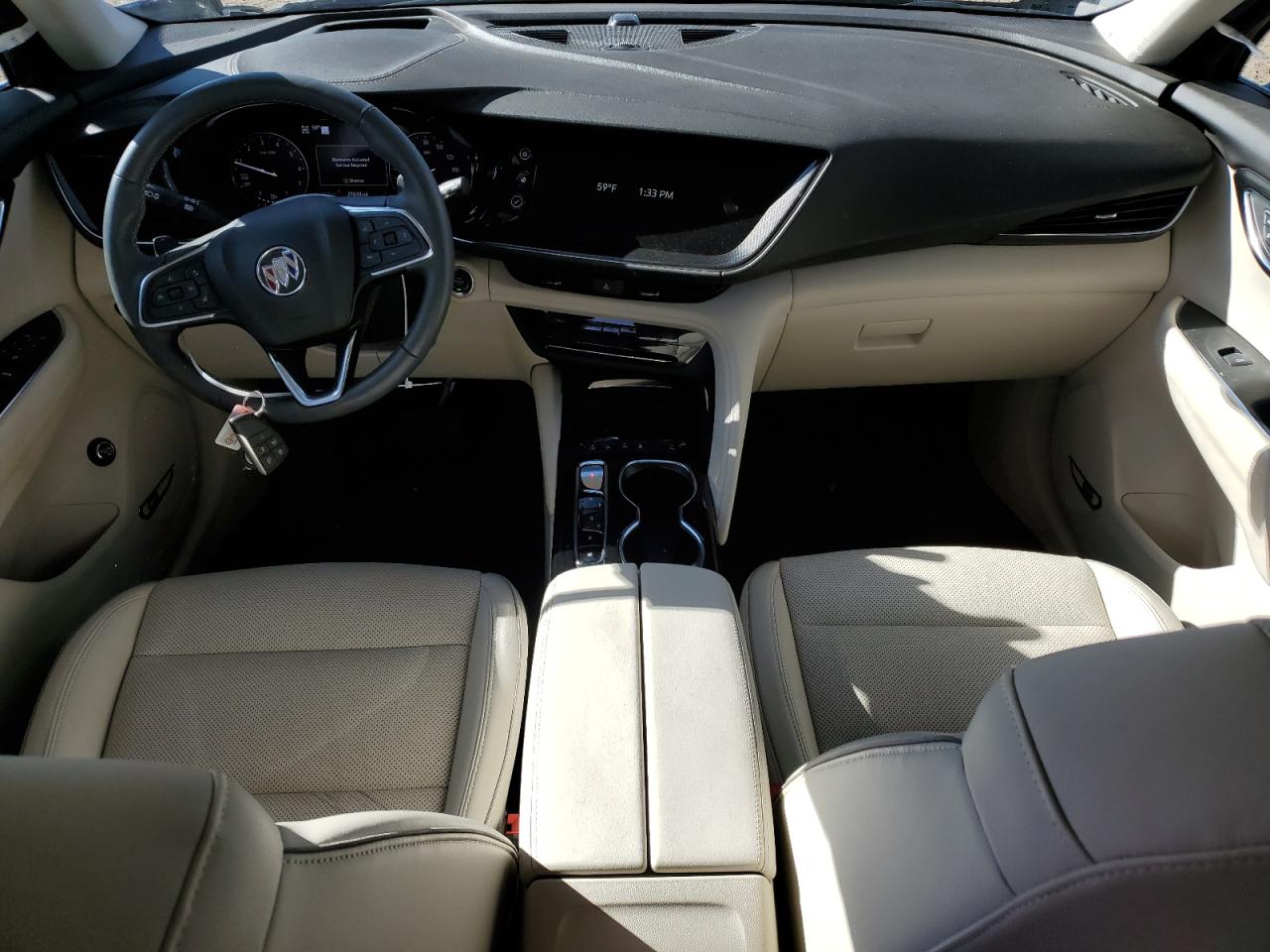 2022 Buick Envision VIN LRBFZPR44ND015551 Copart auction photo, side damage thumbnail 8