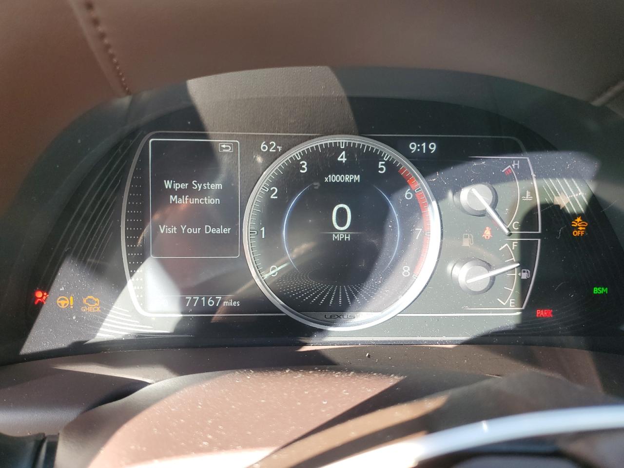 2020 Lexus ES VIN 58ADZ1B17LU078926 Copart auction photo, front end / minor dent/scratches damage thumbnail 9