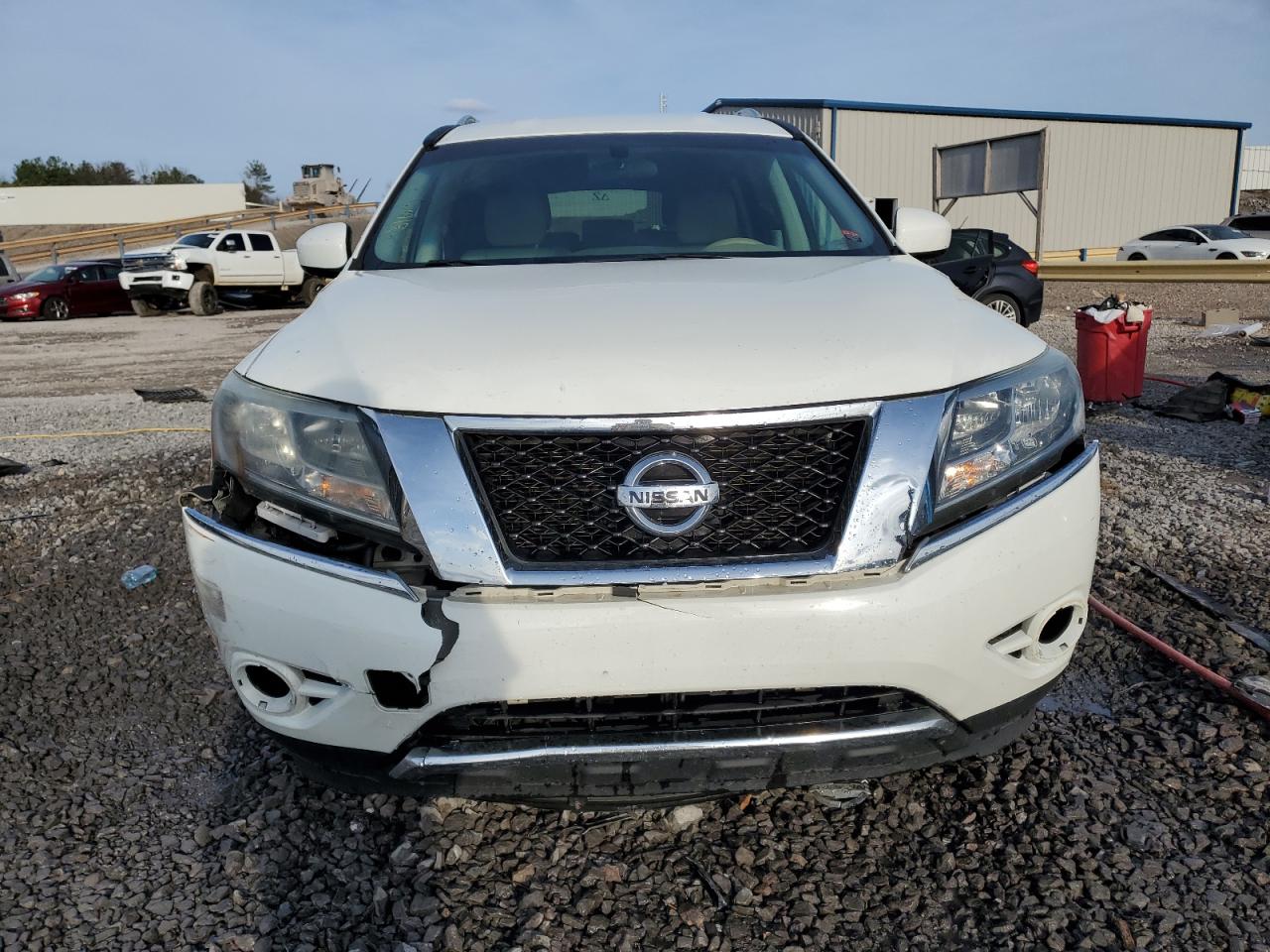 2015 Nissan Pathfinder VIN 5N1AR2MN0FC668332 Copart auction photo, front end damage thumbnail 5