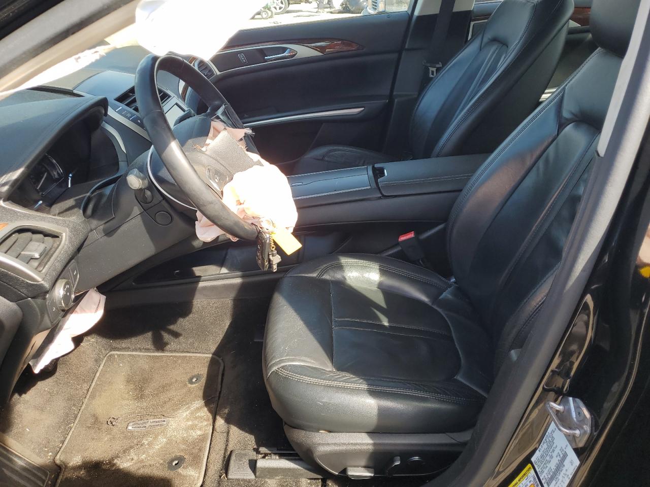 2015 Lincoln MKZ VIN 3LN6L2LU8FR602998 Copart auction photo, front end / rear end damage thumbnail 7