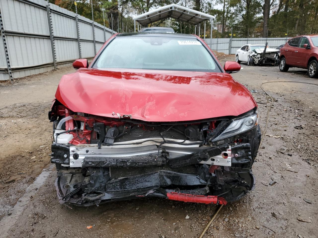 2021 Toyota Camry VIN 4T1K61AK6MU422913 Copart auction photo, front end damage thumbnail 5