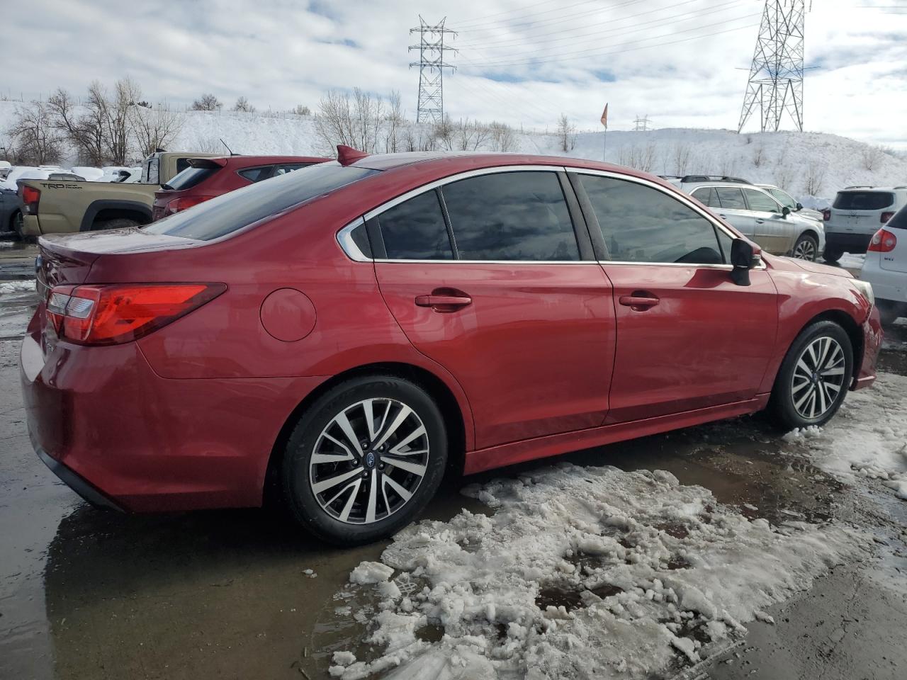2019 Subaru Legacy VIN 4S3BNAF65K3039678 Copart auction photo, hail damage thumbnail 3