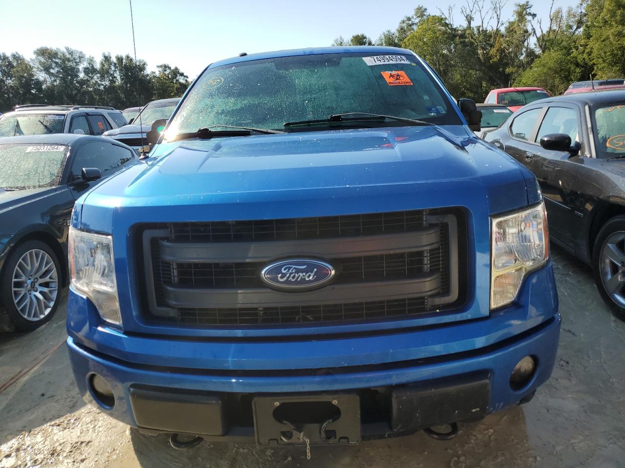2013 Ford F-150 VIN 1FTFX1EF2DFD79207 Copart auction photo, water/flood damage thumbnail 5