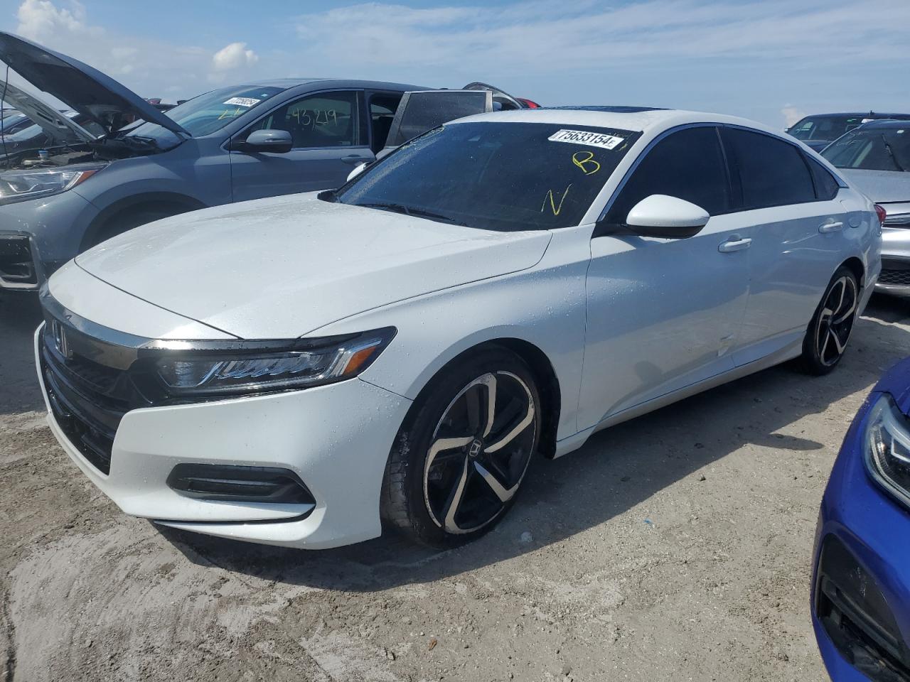 2020 Honda Accord VIN 1HGCV2F34LA007092