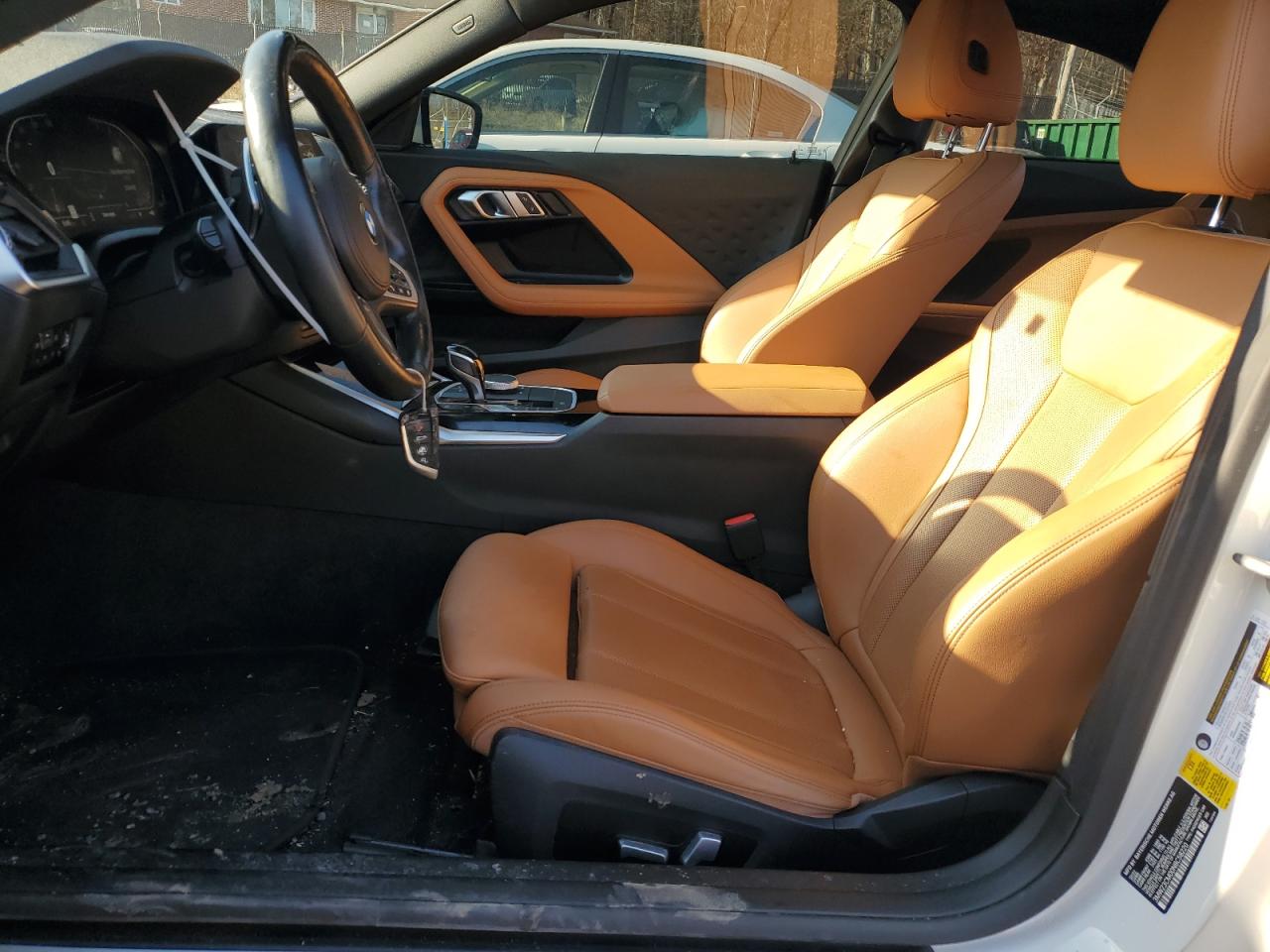 2022 BMW 2er VIN 3MW23CM00N8C58220 Copart auction photo, rear end damage thumbnail 7