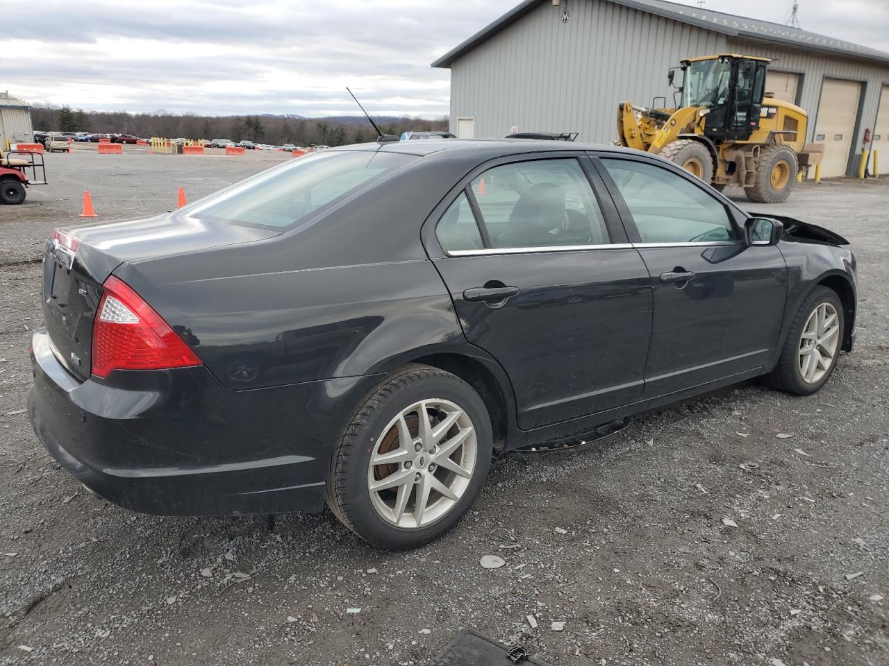 2010 Ford Fusion VIN 3FAHP0JG8AR350719 Copart auction photo, front end / side damage thumbnail 3