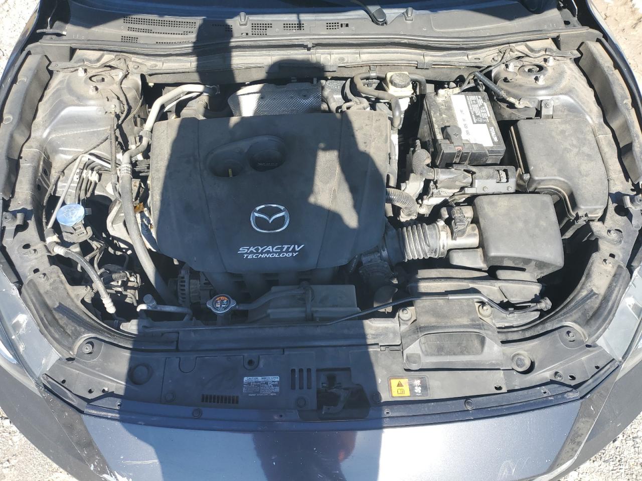 2016 Mazda 3 VIN 3MZBM1T74GM247344 Copart auction photo, side damage thumbnail 12