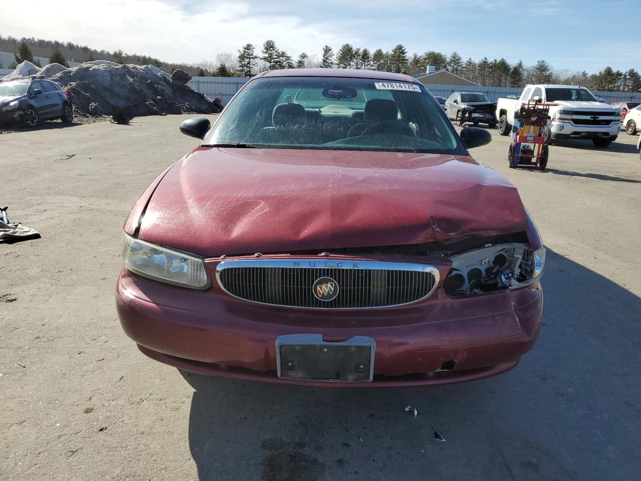 2004 Buick Century VIN 2G4WS52J641222524 Copart auction photo, front end damage thumbnail 5