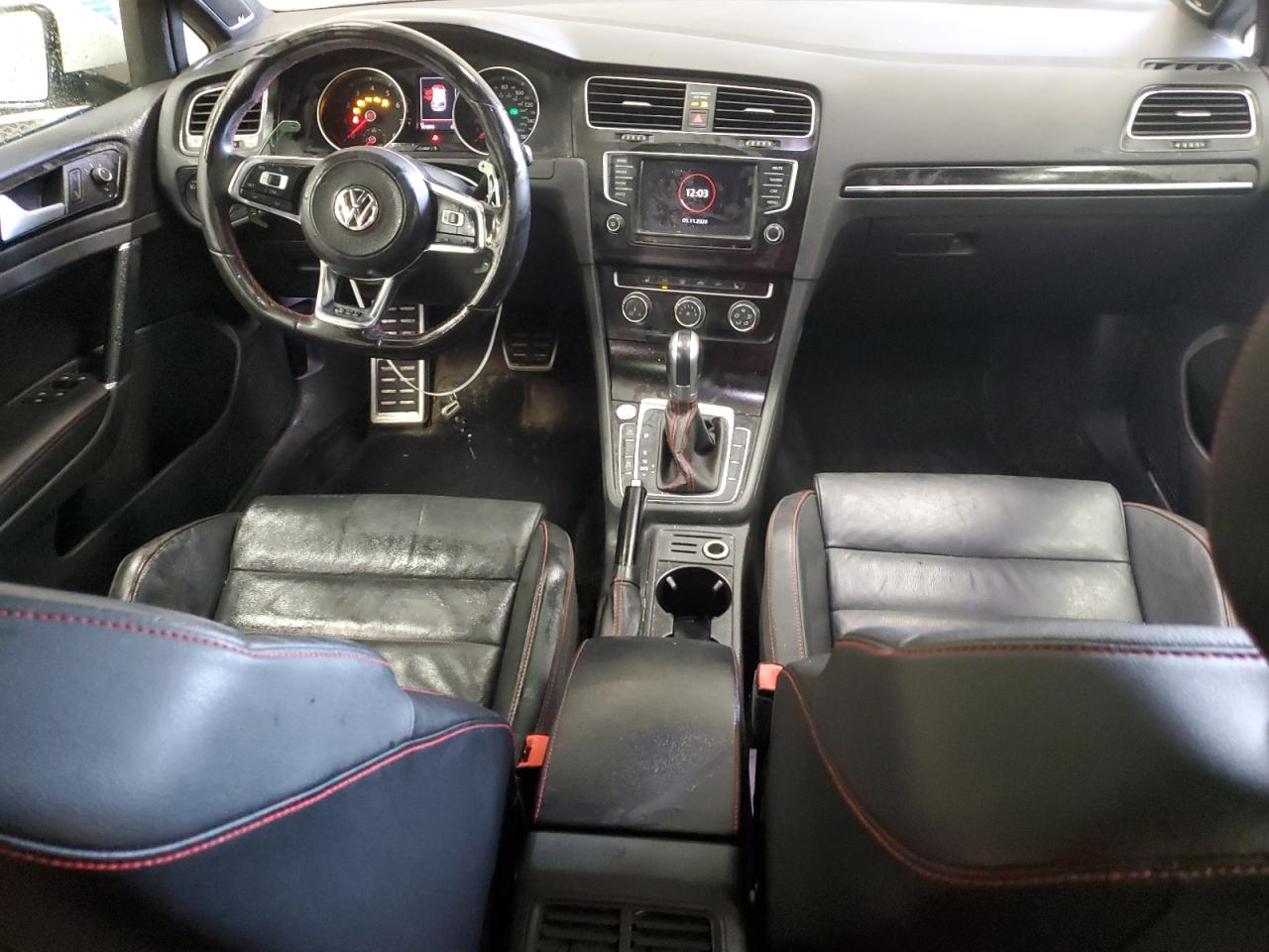 2017 Volkswagen GTI VIN 3VW447AU7HM002768 Copart auction photo, front end / side damage thumbnail 8